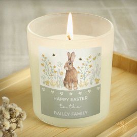 (image for) Personalised Spring Bunny Candle Jar