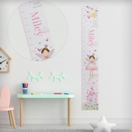 (image for) Personalised Fairy Princess Height Chart