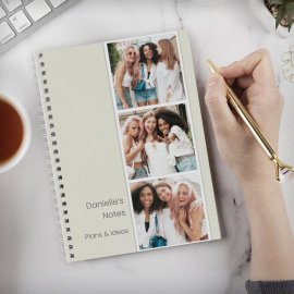 (image for) Personalised Photo Upload Strip Notebook