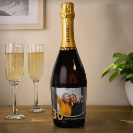 (image for) Personalised Photo Upload Birthday Prosecco