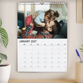 (image for) Personalised Photo Upload Wall Calendar