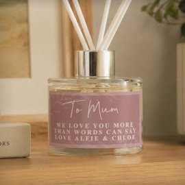 (image for) Personalised Dusky Pink Reed Diffuser