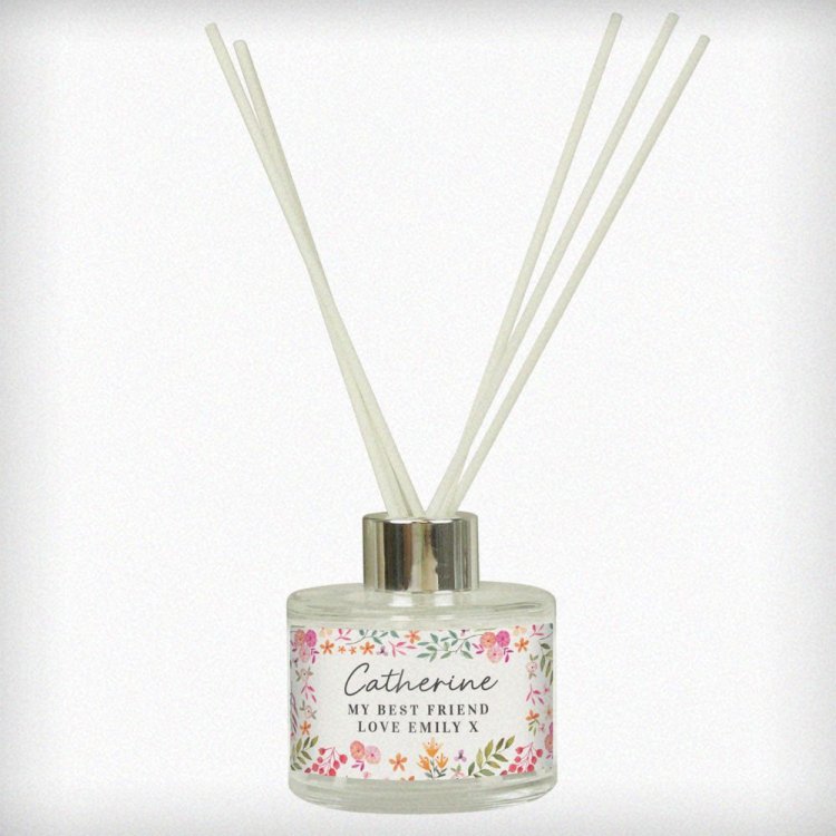 Modal Additional Images for Personalised Bright Floral Reed Diffuser