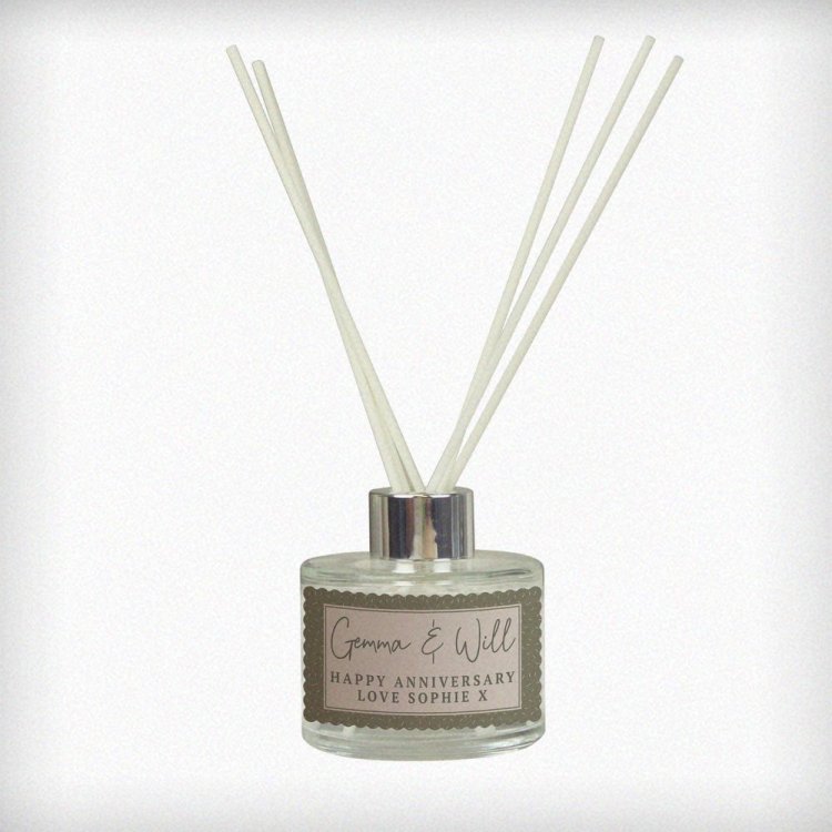 Modal Additional Images for Personalised Scallop Border Reed Diffuser