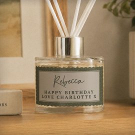 (image for) Personalised Scallop Border Reed Diffuser