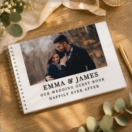 (image for) Personalised Photo Upload Guest Book