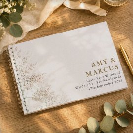 (image for) Personalised Pastel Tree Guest Book