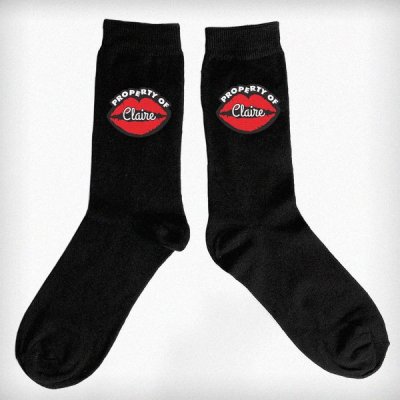 (image for) Personalised Property Of Mens Socks