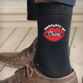 (image for) Personalised Property Of Mens Socks