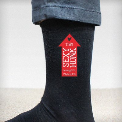 (image for) Personalised Sexy Hunk Mens Socks