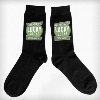 (image for) Personalised 'Lucky Socks' Mens Socks