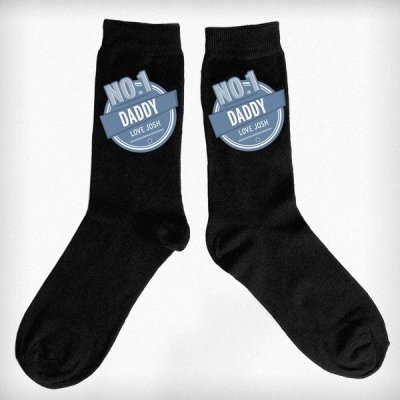 (image for) Personalised No.1 Mens Socks