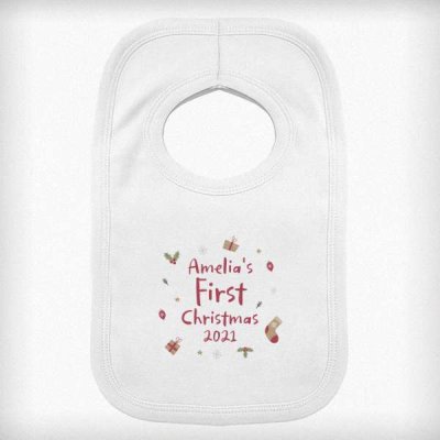 (image for) Personalised First Christmas Bib