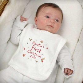 (image for) Personalised First Christmas Bib