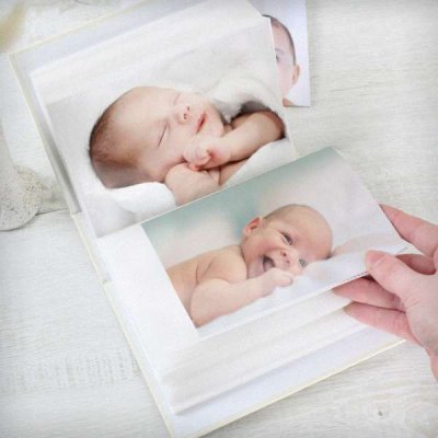 (image for) Personalised Floral 6x4 Photo Album with Sleeves