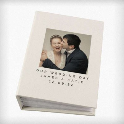 (image for) Personalised Photo Upload 6x4 Photo Album with Sleeves