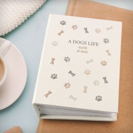 (image for) Personalised Dogs 6x4 Photo Album with Sleeves