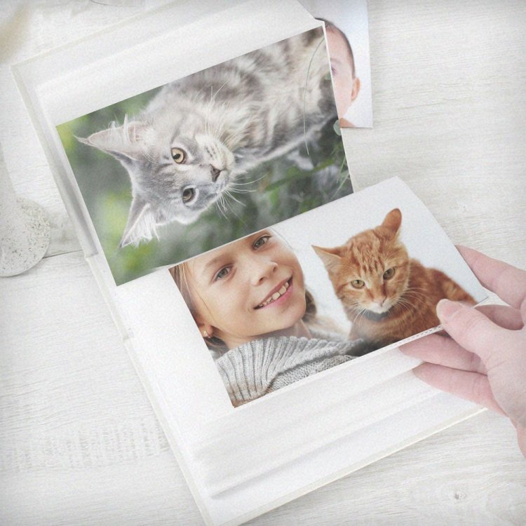 Modal Additional Images for Personalised Life is Better With Pets 6x4 Photo Album with Sleeves