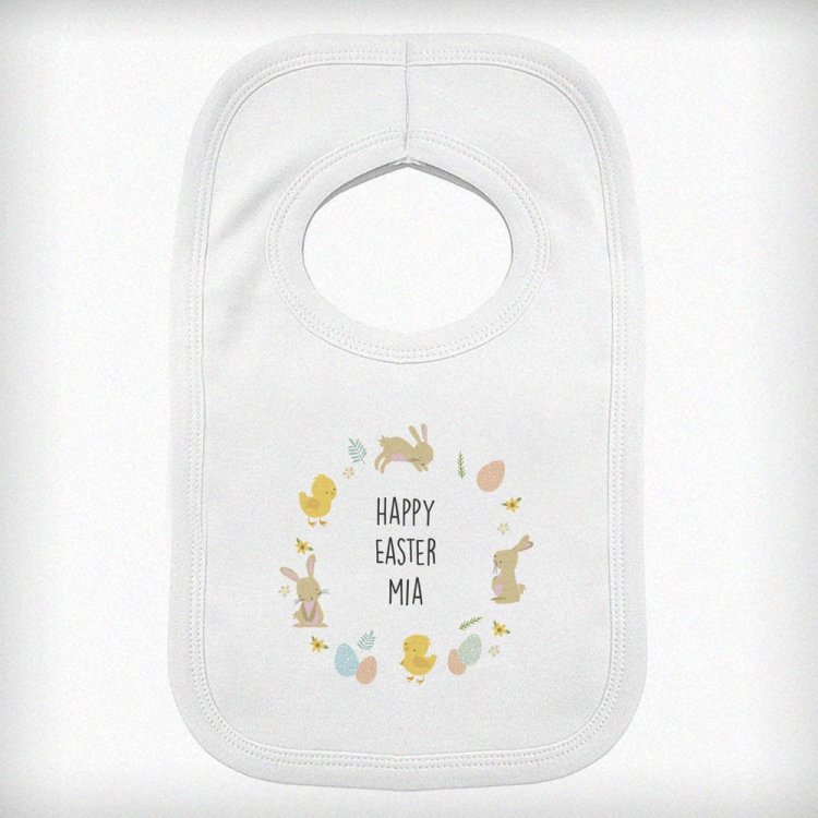 Modal Additional Images for Personalised Easter Babys Bib