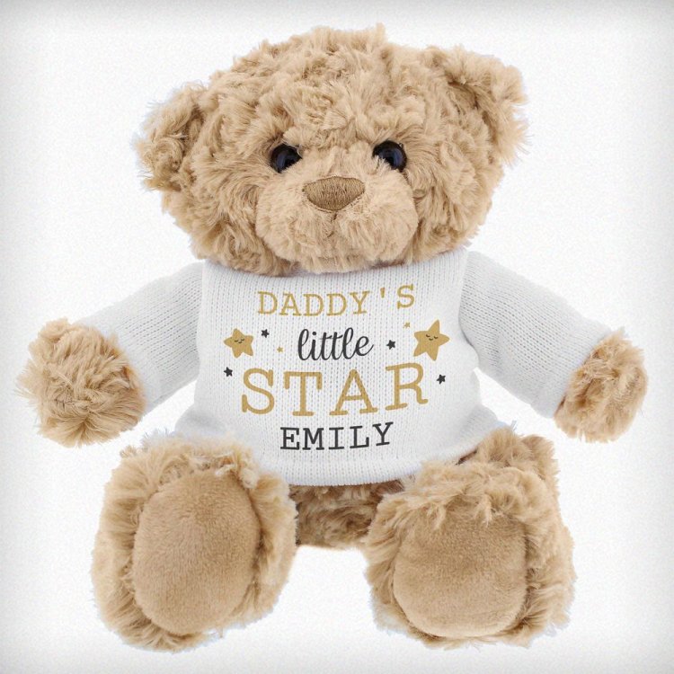 Modal Additional Images for Personalised Little Star Teddy Bear
