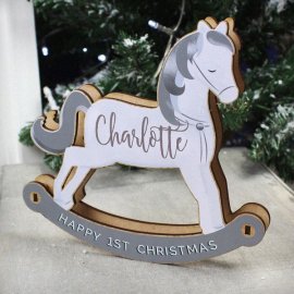 (image for) Personalised Make Your Own Rocking Horse 3D Decoration Kit