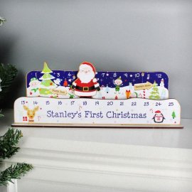 (image for) Personalised Make Your Own Santa Christmas Advent Countdown Kit