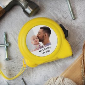(image for) Personalised Photo Upload Tape Measure