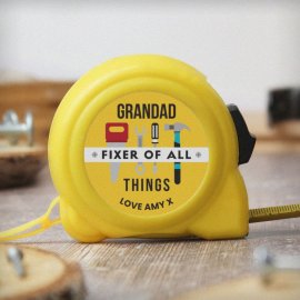 (image for) Personalised Fixer of All Things Tape Measure