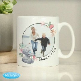 (image for) Personalised Me To You Floral Photo Upload Mug
