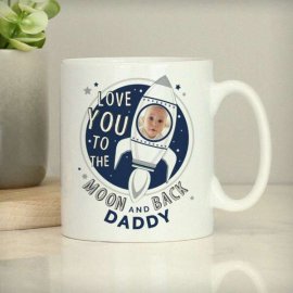 (image for) Personalised Moon & Back Photo Upload Mug