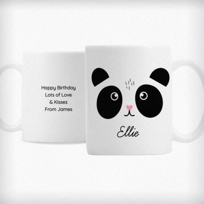 (image for) Personalised Cute Panda Face Mug