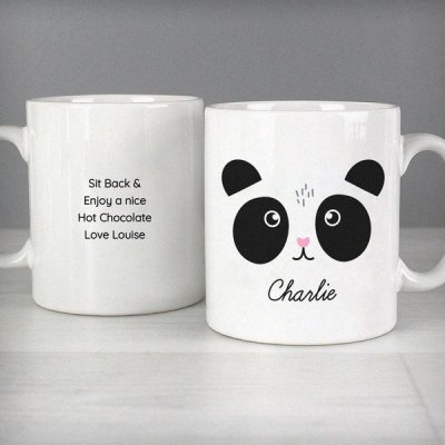 (image for) Personalised Cute Panda Face Mug
