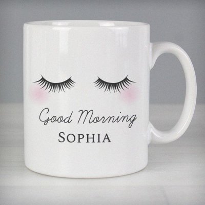 (image for) Personalised Eyelashes Mug