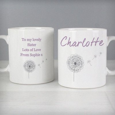 (image for) Personalised Dandelion Mug