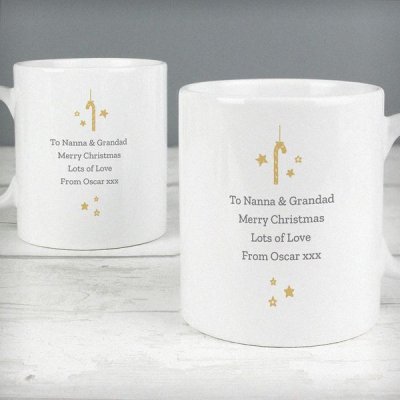 (image for) Personalised 'On Your First Christmas As' Mug Set