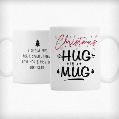 (image for) Personalised Christmas Hug Mug