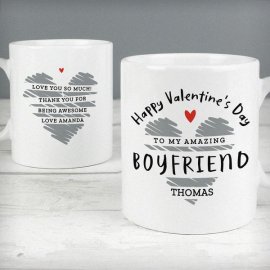 (image for) Personalised Happy Valentine's Day Mug