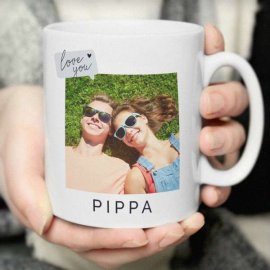 (image for) Personalised Love You Snapshot Photo Upload Mug