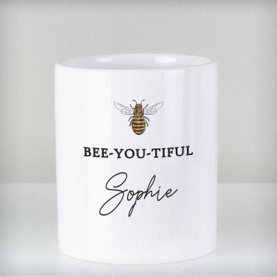(image for) Personalised Bee-u-tiful Ceramic Storage Pot