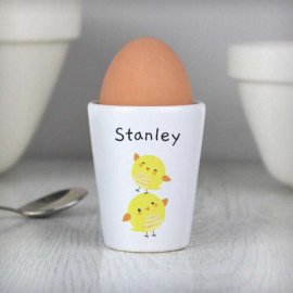 (image for) Personalised Easter Chicks Egg Cup