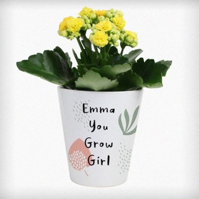 (image for) Personalised Abstract Pattern Plant Pot