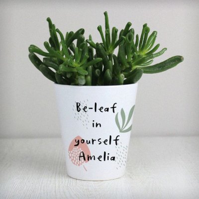 (image for) Personalised Abstract Pattern Plant Pot