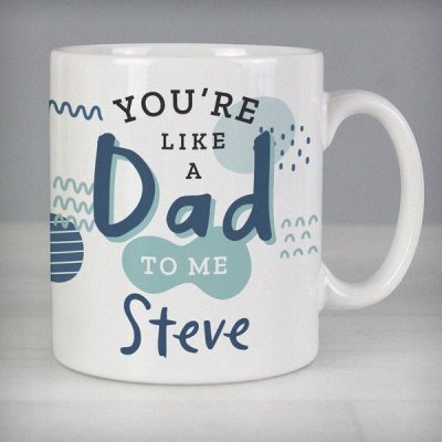 (image for) Personalised Like A Dad To Me Mug