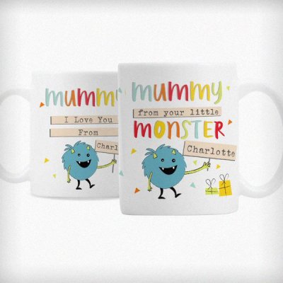 (image for) Personalised Little Monster Mug
