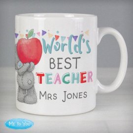 (image for) Personalised Me to You World's Best Teacher Mug