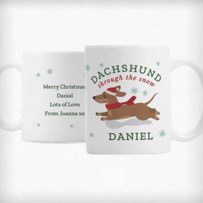 (image for) Personalised Dachshund Through... Mug