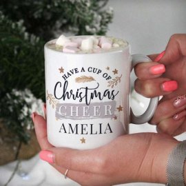 (image for) Personalised Cup of Cheer Mug
