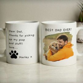 (image for) Personalised Free Text Pet Photo Upload Mug