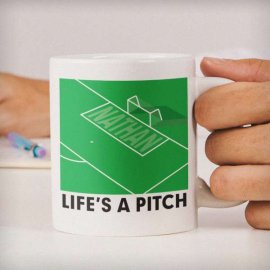(image for) Personalised Life's A Pitch Mug