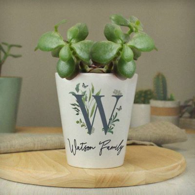 (image for) Personalised Botanical Plant Pot